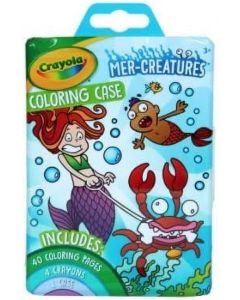 Crayola Mer-Creatures Coloring Case Set