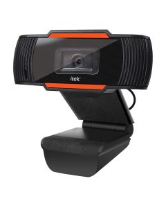 Itek Smart Home HD 720P Plug-and-Play HD Webcam  Built-In Microphone