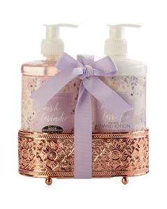 Simple Pleasures 15.8oz. Fresh Lavender Hand Soap & Lotion Caddy