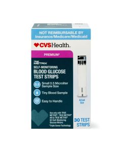 CVS Health True Metrix Blood Glucose Test Strips