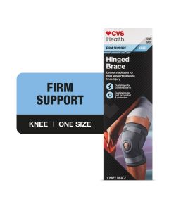 CVS Health Firm Support Hinged Knee Brace