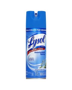 Lysol, Disinfectant Spray, New, Antibacterial Spray, Spring Waterfall, 12.5 fl oz, Can"