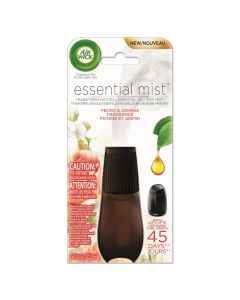 Air Wick Essential Mist Refill, 1Count, Peony and Jasmine, Essential Oils Diffuser, Air Freshener"