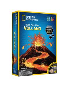 National Geographic STEM Build Your Own Volcano Science Kit for Child or Teen Ages 8 Years and up