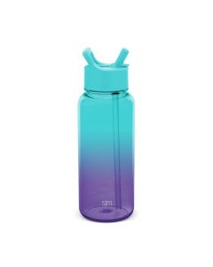 Simple Modern 32oz Tritan Summit Water Bottle with Straw 2 Tone - Tropical Seas