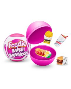 Foodie Mini Brands Mystery Capsule Miniature Brands Collectible Toy by ZURU