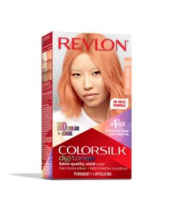 Revlon ColorSilk Digitones Permanent Hair Color with Keratin, Sunset Peach, 1 count"