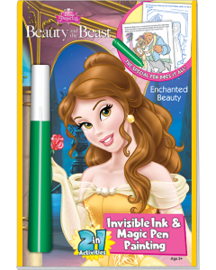 DISNEY'S Princess Magic Pen Painting Book: Beauty and the Beast Coloring Book