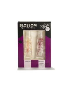 Blossom Sweet Treats Dessert-Flavored Lip Gloss Peanut Butter Cup & Caramel Apple - 2 Pack