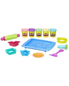 Play-Doh Sweet Shoppe Cookie Creations Food Set with 5 Cans of Play-Doh