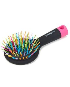 Punky Hair Brush and Hair Detangler with Mirror, Tackles Snarls, Knots, and Tangles Without Pulling or Painful Snagging