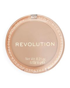 Makeup Revolution Reloaded Pressed Powder - Vanilla - 0.26oz