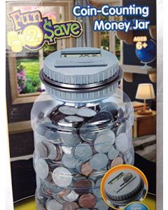 Fun2 Save Coin Money Digital Counting Jar Bank