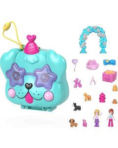 Polly Pocket Doggy Birthday Bash Compact - Multi-Color