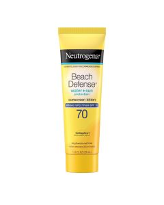 Neutrogena Beach Defense Body Sunscreen Lotion with SPF 70, 1 oz"