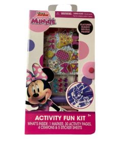 Disney Junior Minnie Activity Fun Kit with Activity Pages and Sticker Sheets