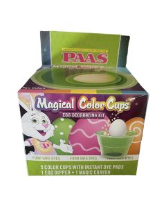 PAAS Magical Color Cups Egg Decorating Kit