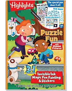 Lee Publications 3 in 1 Activities Puzzle Fun with Hidden Pictures, 1 set"