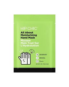 HIP CHIC ® ALL ABOUT MOISTURIZING HAND MASK 1 EA - Touchscreen Friendly Intensive Hydrating Spa Treatment Mask for Hands Gloves