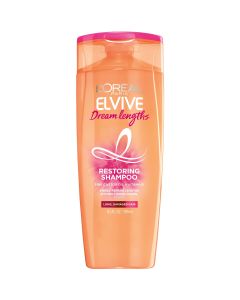 L'Oreal Paris Elvive Dream Lengths Restoring, Strengthening and Split End Repair, Shampoo, Damaged Hair, 13.5 fl oz"