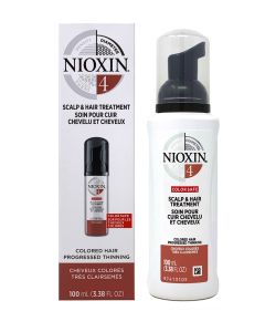 System 4 Scalp Treatment For Fine Hair Noticeably Thinning Chemically Treated by Nioxin for Unisex - 3.38 oz Treatment