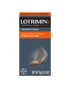 Lotrimin AF Clotrimazole Athlete's Foot Treatment Antifungal Cream, 15G Tube"