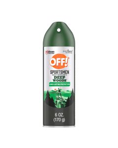 OFF! Sportsmen Deep Woods Insect Repellent 3, 30% DEET Mosquito Spray, 6 oz"