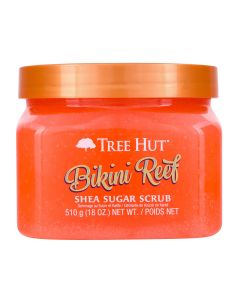 Tree Hut Bikini Reef Shea Sugar Exfoliating & Hydrating Body Scrub, 18 oz."