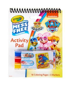 Crayola Color Wonder Paw Patrol Coloring Book & Activity Pad, 16 Pages, Unisex Child"