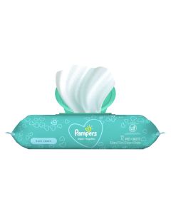 Pampers Complete Clean Baby Fresh Scent Baby Wipes 72 Count Pack