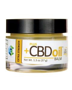 PlusCBD Oil Cbd Full Spectrum Hemp Balm - Extra Strength 1.3 oz Balm