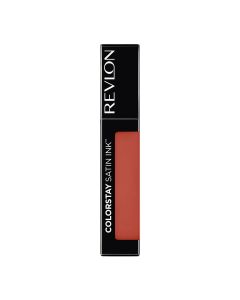 Revlon ColorStay Satin Ink Crown Jewels Long Lasting Lipstick with Vitamin E, 038 Citrine Queen, 0.17 fl oz."