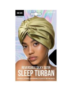 Donna Reversible Silky Satin Sleep Turban One Size - 1.0 ea