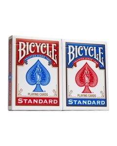 Bicycle Playing Cards, 2 Pack, Standard Index (Red & Blue)"