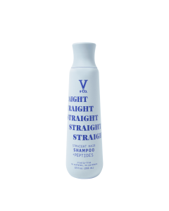 V&Co. Beauty Straight Hair Moisturizing Shampoo with Peptide Technology, 12 oz"