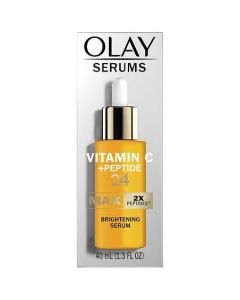 Olay Vitamin C + Peptide 24 Max Brightening Serum, 1.3 fl oz"