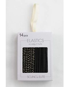 Elite Elastics Dark Elastics Set of 14 Pieces