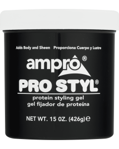 Ampro Pro Styl Protein Styling Gel, 15 oz, Moisturizing, Unisex"