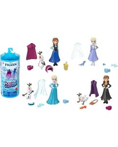 Disney Princess Frozen Snow Color Reveal Doll, Styles May Vary - Multi-Color