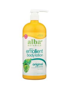 Alba Botanica Very Emollient Body Lotion, Original, 32 oz."