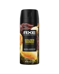 Axe Fine Fragrance Collection Men's Deodorant Spray, Golden Mango Aluminum-Free, 4 oz"