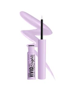 NYX Professional Makeup Vivid Brights Liquid Liner, Smear-Resistant Eyeliner, Lilac Link"