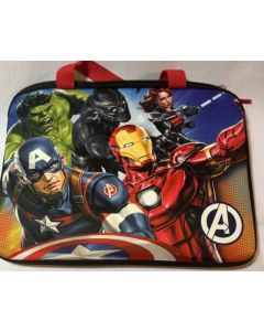 Marvel Avengers Boys Tech Laptop Tablet Carrying Case 13 In Zip Closure