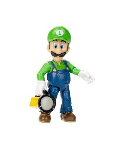 Nintendo the Super Mario Bros. Movie Luigi Figure with Flashlight Accessory