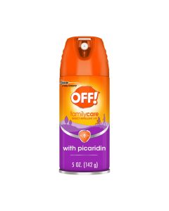 OFF! FamilyCare Insect & Mosquito Repellent Aerosol, Bug Spray Made with Picaridin for Everyday Use, 5 oz"