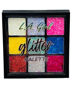 LA Girl Glitter 9 Color Eyeshadow Palette