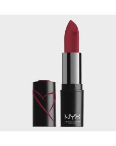 NYX Professional Makeup Shout Loud Hydrating Satin Lipstick with Mango & Shea Butter, Everyone Lies"