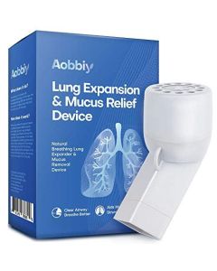 Mucus Relief Device, Hand-Held Breathing Trainers"