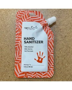 Essentials by Urban Secrets Hand Sanitizer, 1 Oz Expiration 07/2023. 2 Pack