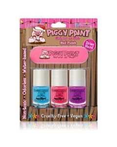 Piggy Paint Holiday Nail Polish, 3 Ct (Forever Fancy, Sea-quin, Girls Rule) | CVS